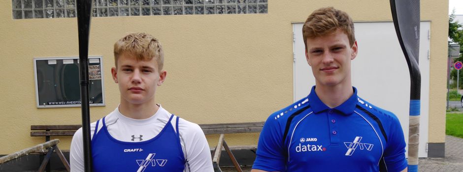2 junge Niederkasseler für Deutsche Kanurennsport-Meisterschaften qualifiziert