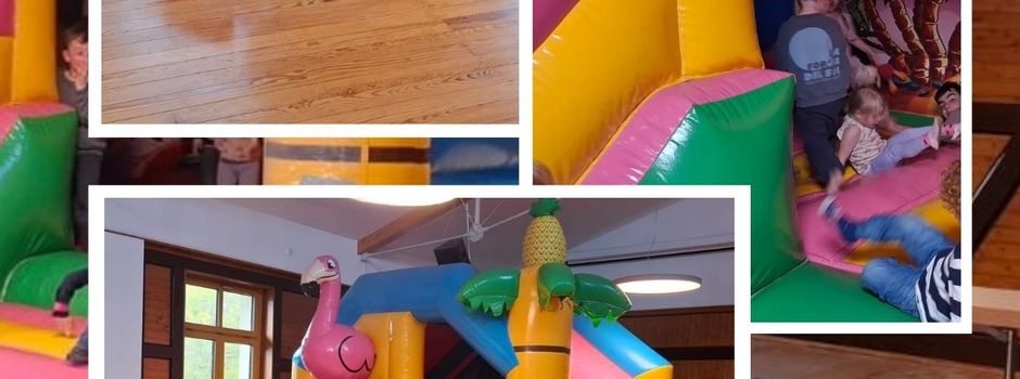 Strahlende Tanzmäuse beim Training und Weihnachtsfeier