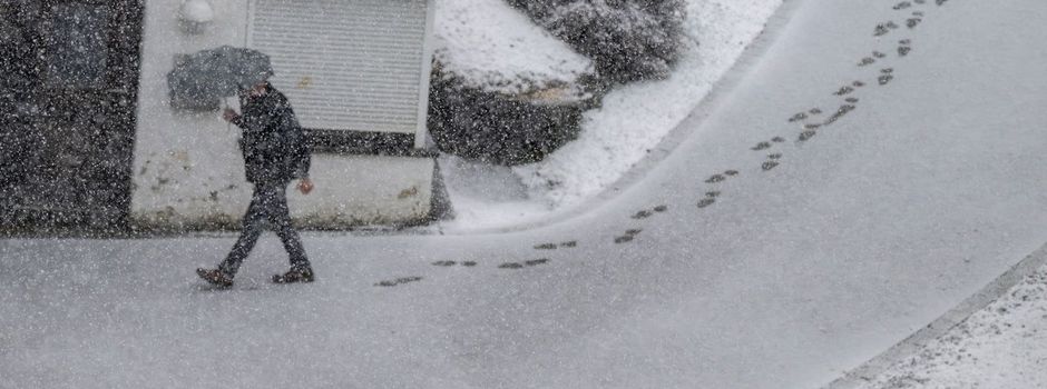 Glätte und Schnee in Mittelgebirgen zum Wochenstart