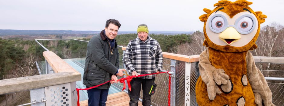 „Skywalk Tigerblick“ sorgt für Nervenkitzel in luftiger Höhe