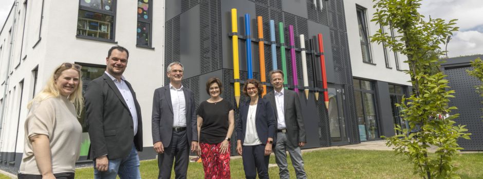 Erweiterungsbau der Grundschule Roßbach begeistert durch Funktionalität und Optik