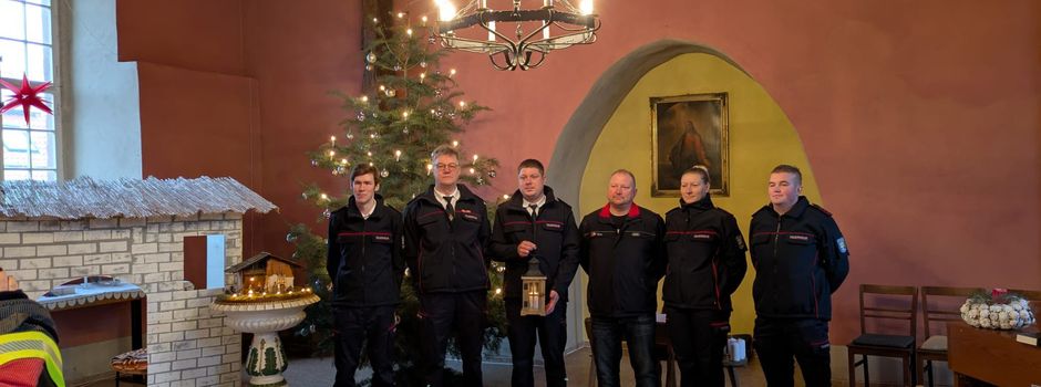 Friedenslicht in Hamma 