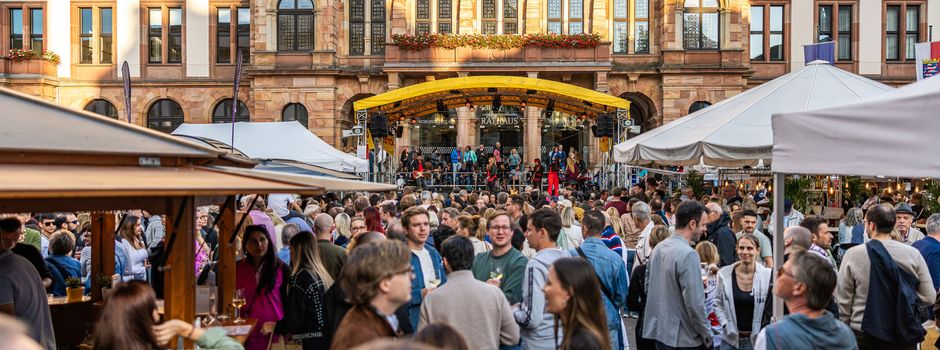Veranstalter ziehen Bilanz zur Rheingauer Weinwoche in Wiesbaden