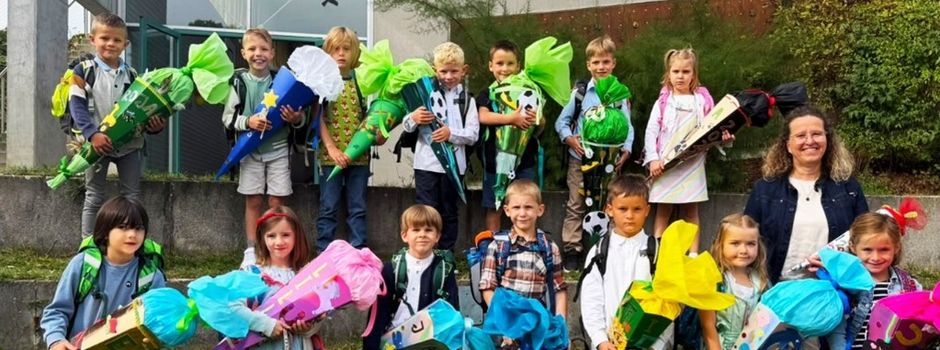 Feierliche Einschulung an der Grundschule Fronhofen