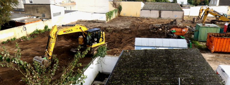 Mondorf: Baumaßnahmen für Großprojekt an der Oberdorfstraße haben begonnen