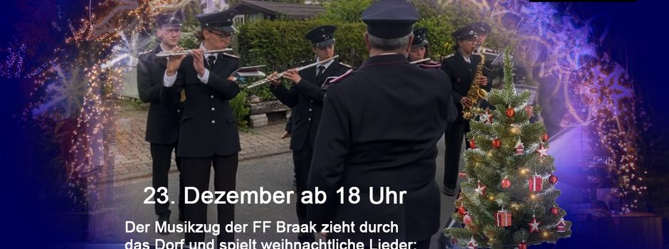 Weihnachtsmelodien in Braak