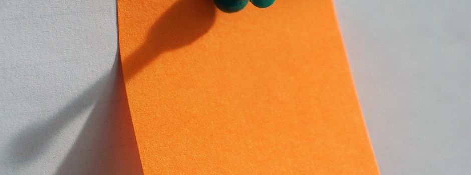 Kurzanleitung: Ein Thema auf der Pinnwand erstellen
