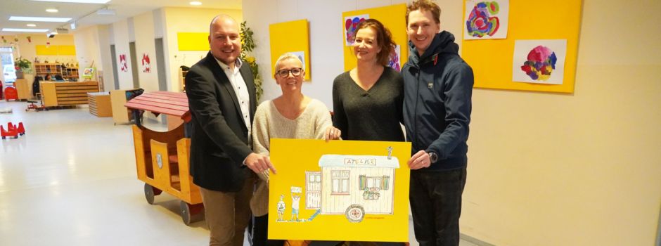 Mondorfer Kita Langgasse: Künstleratelier dank VR-Bank Crowdfunding in greifbarer Nähe