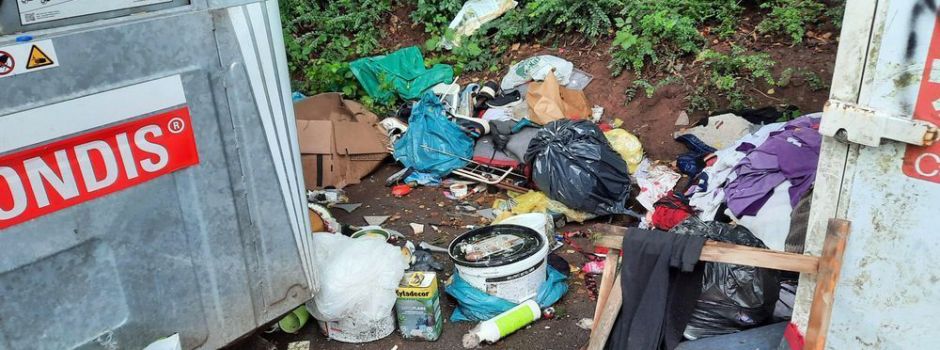 Illegale Müllhalde: Vollzugsdienst kann Verursacher ermitteln