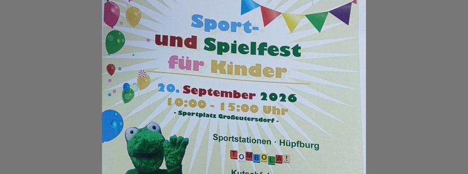 Sport und Spielfest für Kinder