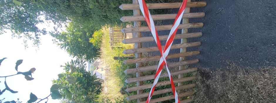 Drehkreuze außer Betrieb und Rückbau geplant