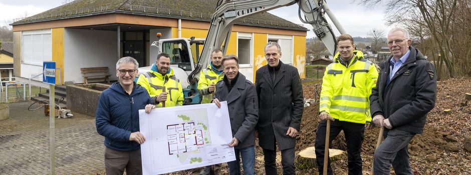 Spatenstich in Hattert