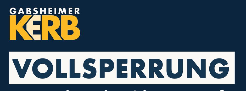 VOLLSPERRUNG Veranstaltungsbereich Hauptstraße