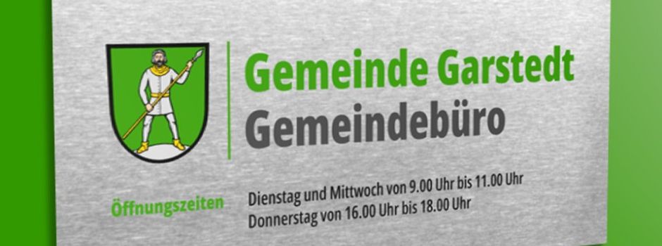 Gemeindebüro vom 11. bis 15. Mai geschlossen 