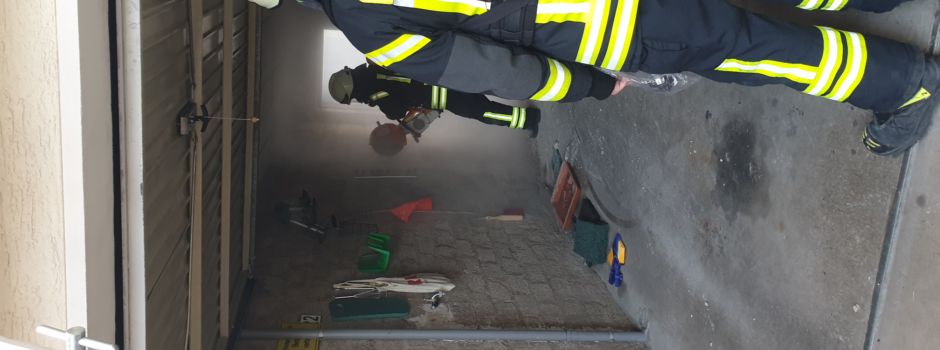 Gefährlicher Brand in Rheidt