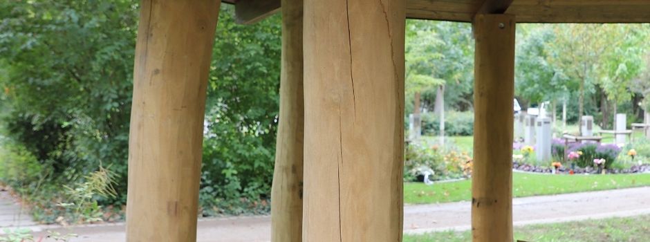 Instandsetzung des Pavillons auf dem Waldfriedhof abgeschlossen