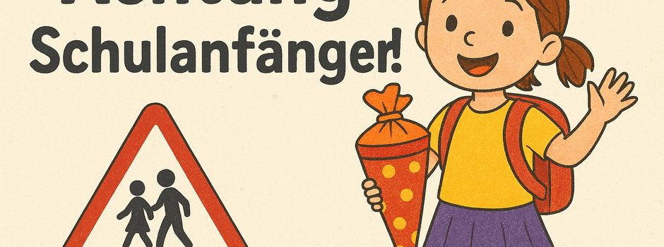 Achtung Schulanfänger!