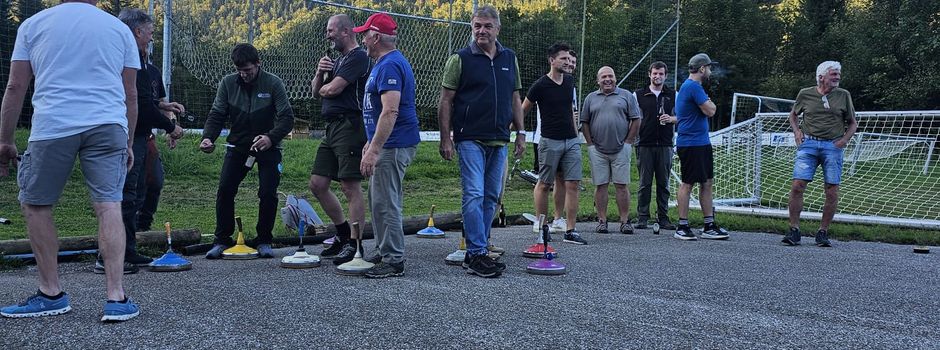 Weißbacher Vereinsmeisterschaft im Asphaltstockschießen 