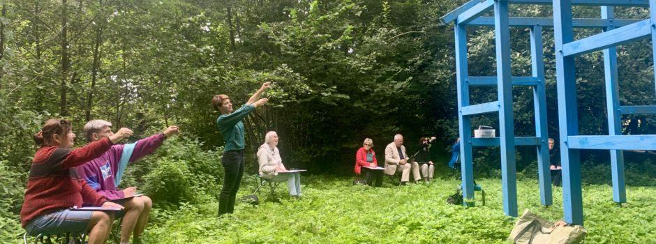Landschaftskunst zeichnen