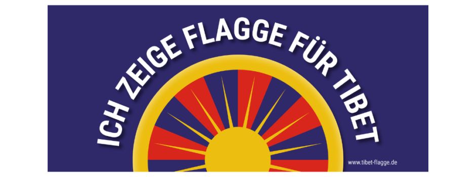 Flagge zeigen für Tibet