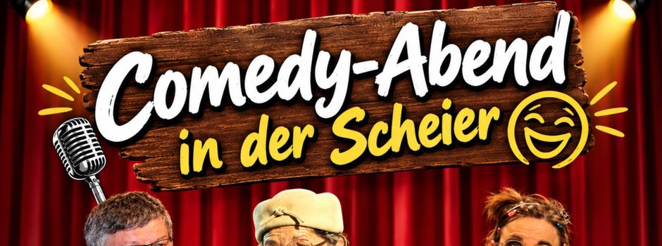 Comedy-Abend am 13. November