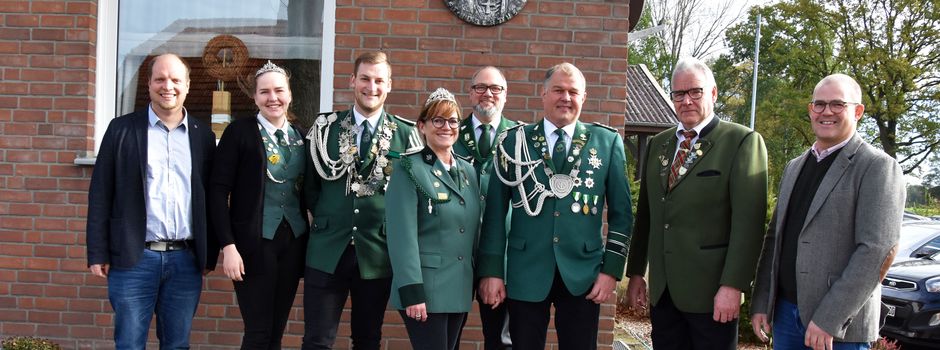 Erste gemeinsame Hubertusmesse von Schützenbruderschaft und Hegering