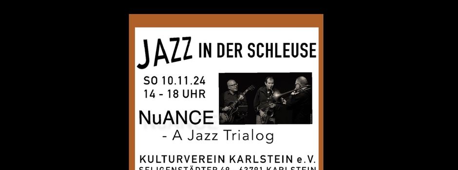 JAZZ IN DER SCHLEUSE