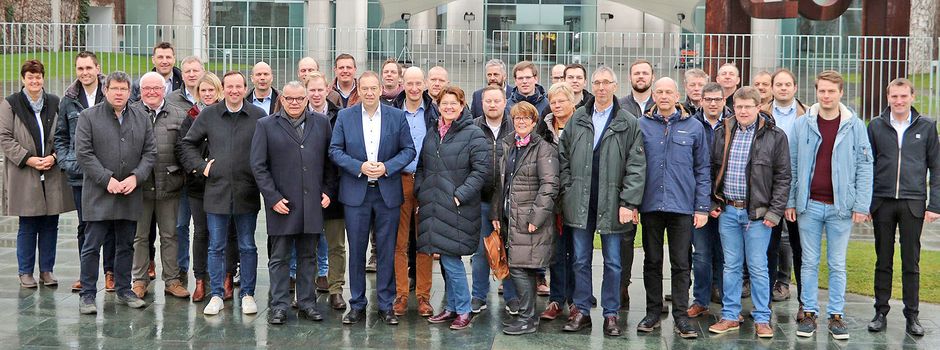 Gespräche mit Landwirten in Berlin