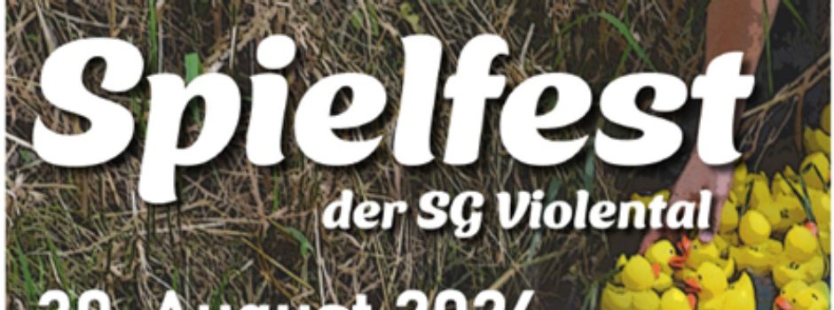 Spielfest der SG Violental
