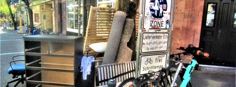 Hat Mainz ein Problem mit illegal entsorgtem Sperrmüll?