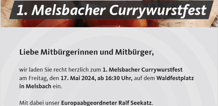 1. Melsbacher Currywurstfest