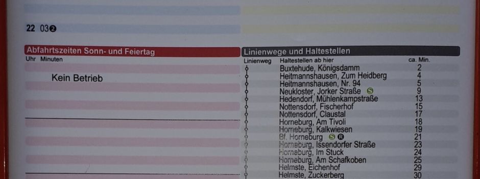 Tipp zum Busfahrplan