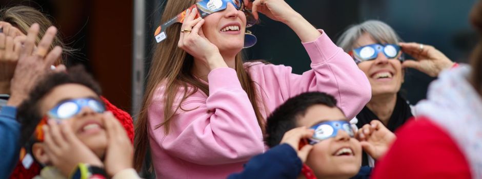 Partielle Sonnenfinsternis nur teilweise sichtbar