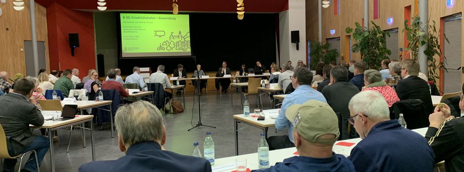 B 30neu zwischen Friedrichshafen und Ravensburg/Eschach