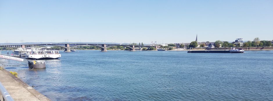 Wegen Hitze: Weitere Verschärfung für Rhein in Mainz erwartet