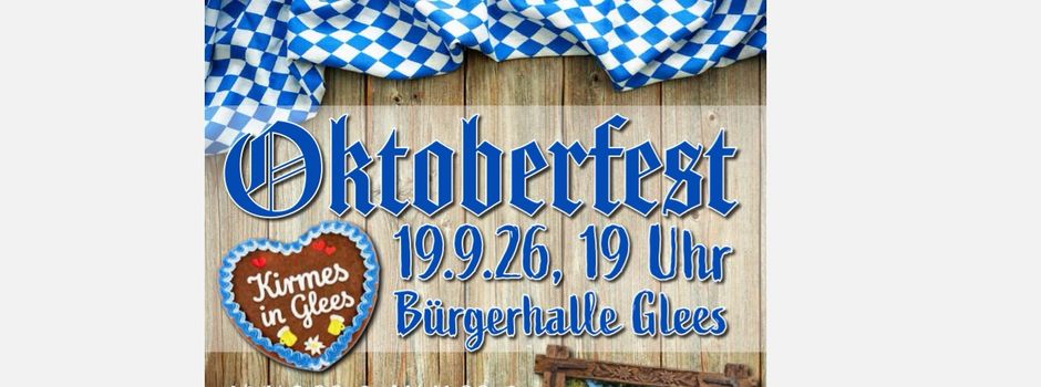 Gleeser Kirmes vom 19.09. bis 21.09.2026
