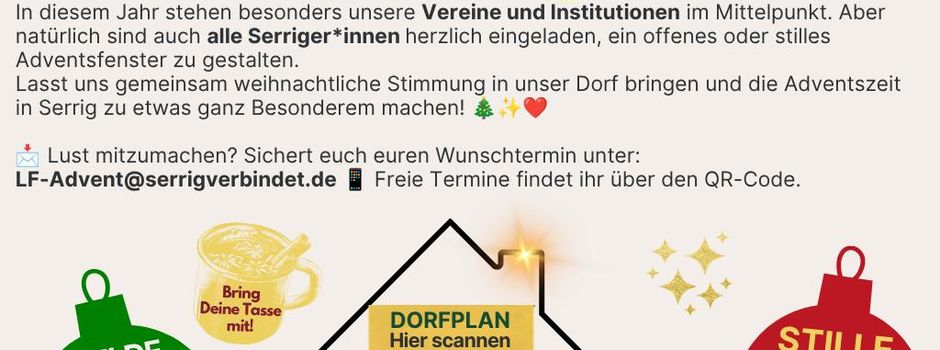 4. Serriger Adventsfenster