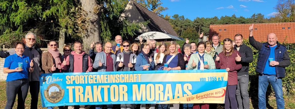 Ein außergewöhnliches Erlebnis für die Übungsleiter der Sportgemeinschaft Traktor Moraas