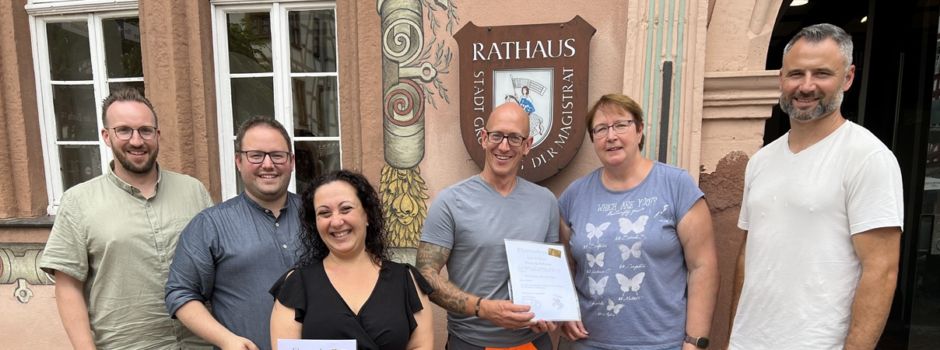 Dienstjubiläen Ulrike Zimmer, Cigdem Akagündüz und Mario Harsch-Ulrich