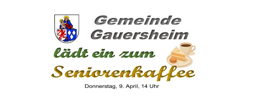 Gemeinde Gauersheim lädt ein