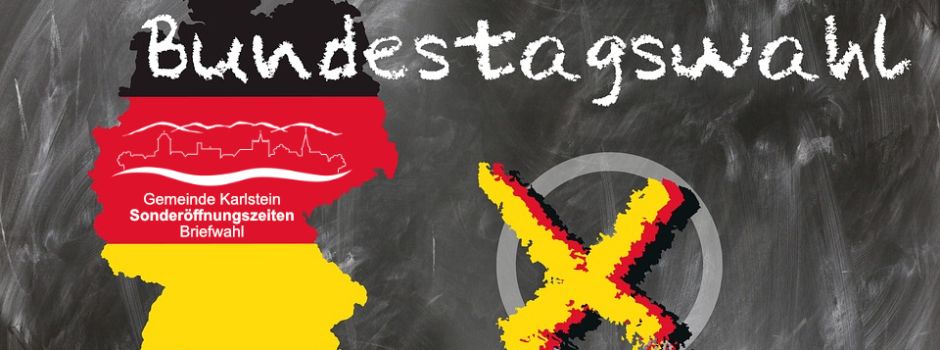 Sonderöffnungszeiten für die Briefwahl