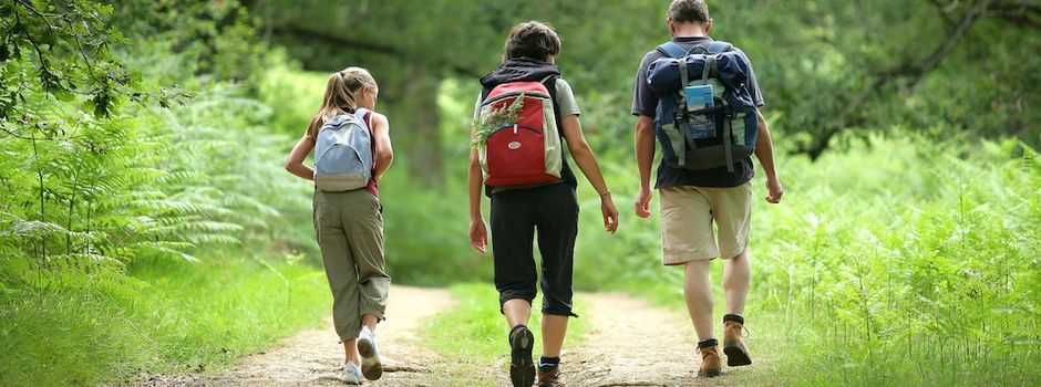 Neun Kilometer durch die Heide