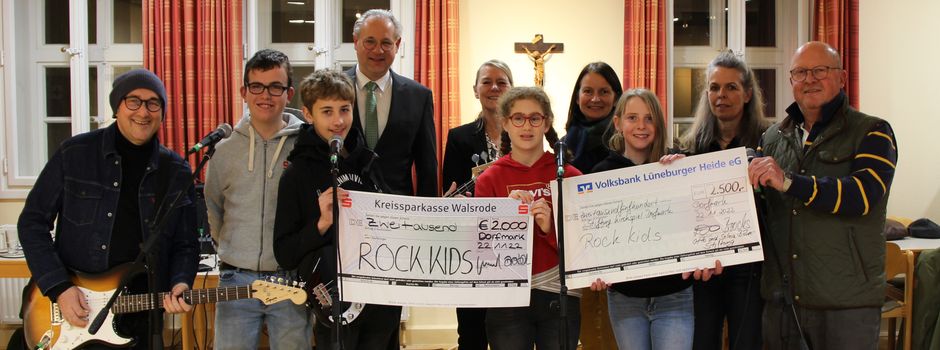 4.500 Euro für die „Rock Kids“