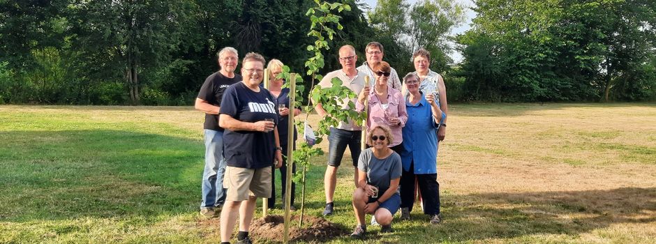 Die Sommerlinde wurde gepflanzt