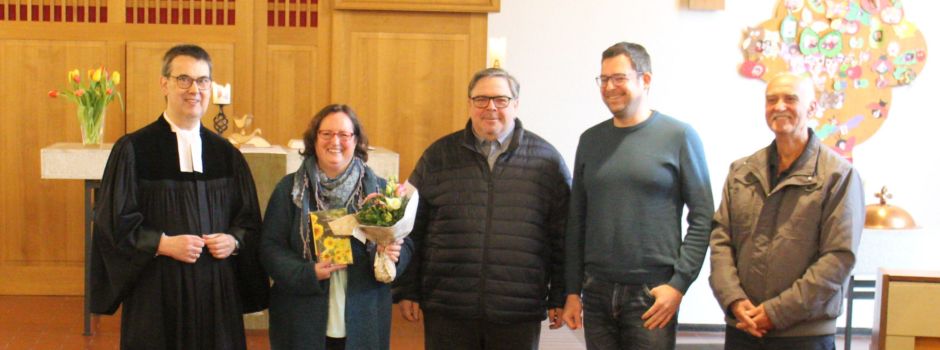 Einführung von Simone Rudolph in das Presbyterium der Protestantischen Kirchengemeinde