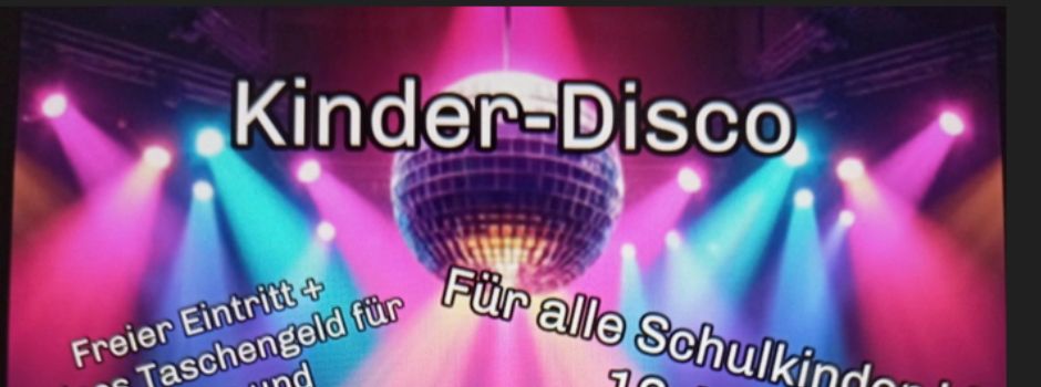 KINDER - DISCO im Jugendhaus Gensingen 