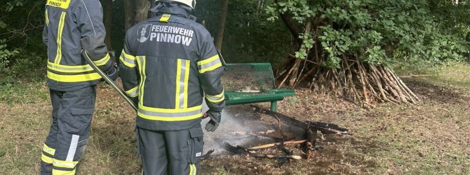 Einsatz für die Feuerwehr Pinnow