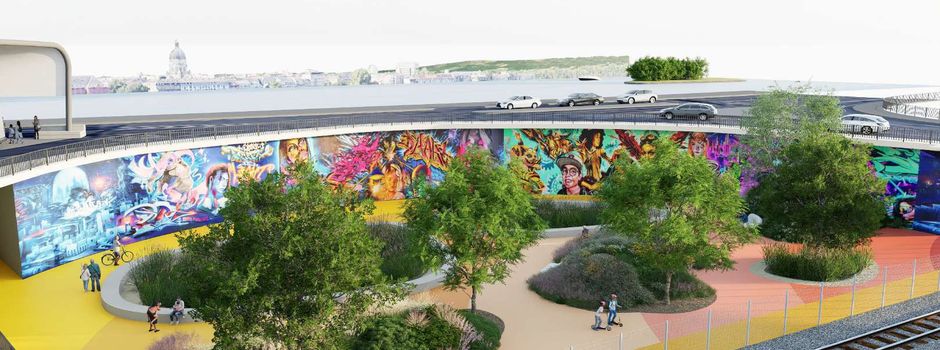 Street Art unter dem Kasteler Hochkreisel: Vision für Farbe und Leben