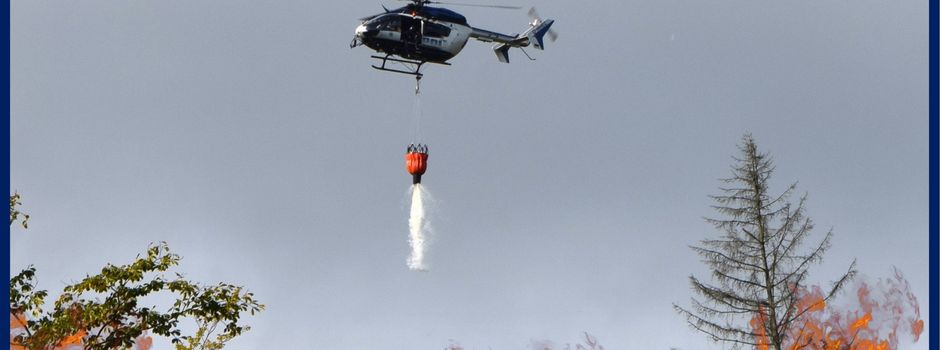Feuergefahr in der Region