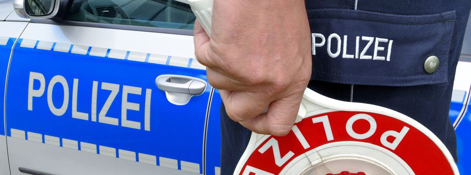 In Schlangenlinien auf der A 7 unterwegs